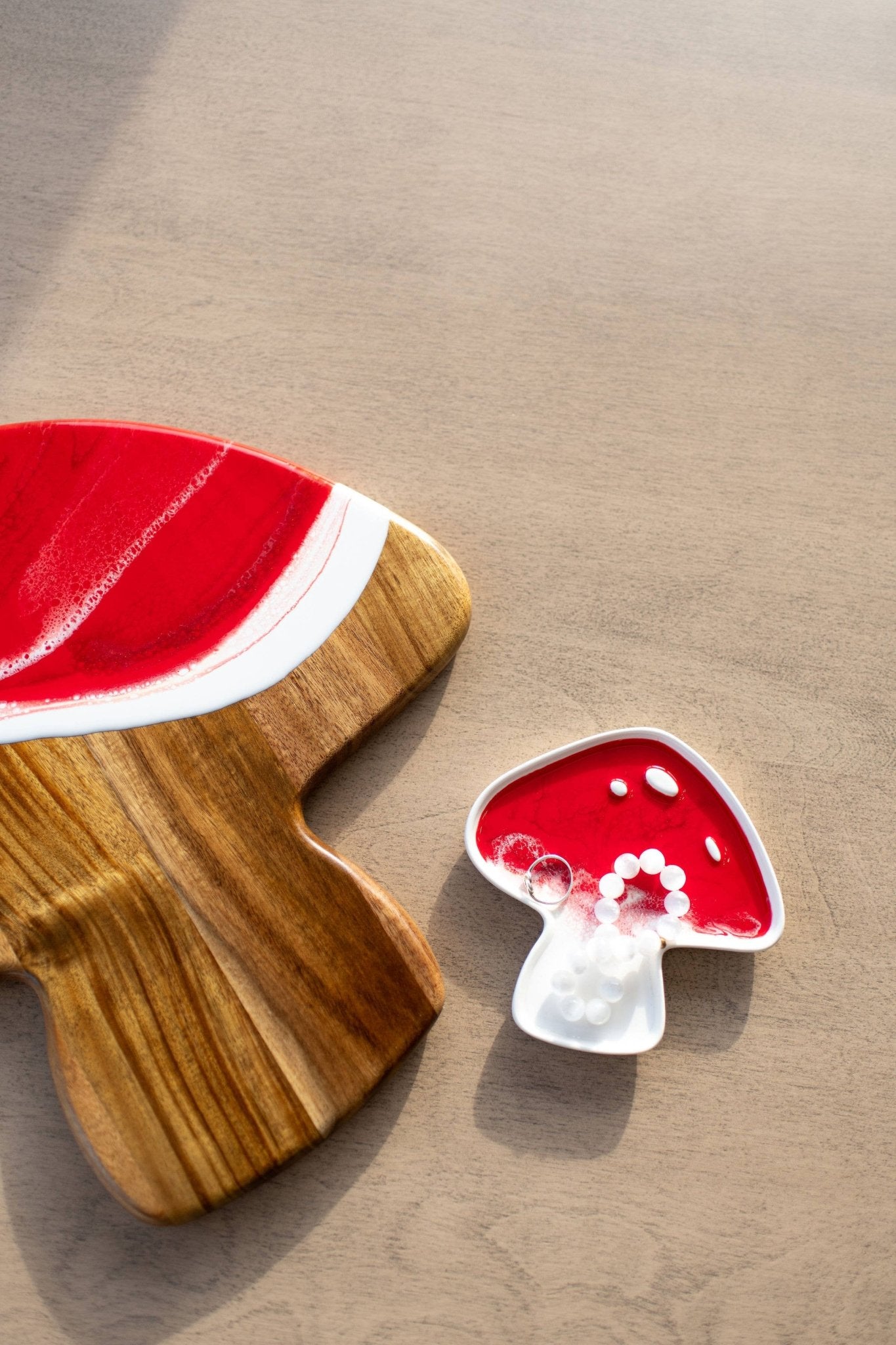 Ceramic Tray -Mushroom Shaped