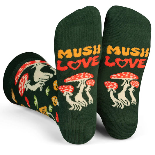 Socks - Crew Length 'Mush Love' Socks