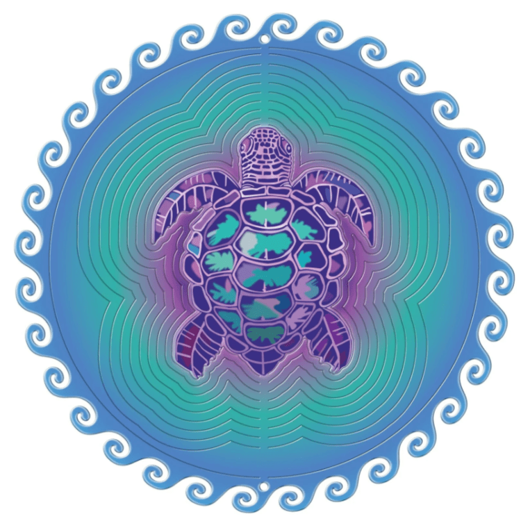 Wind Spinner - 12" Sea Turtle Spinner