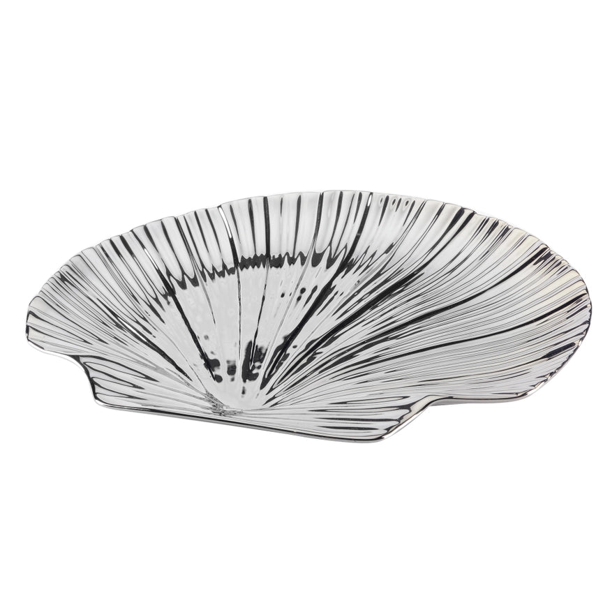 Silver Coast 3D Shell Candy Plate