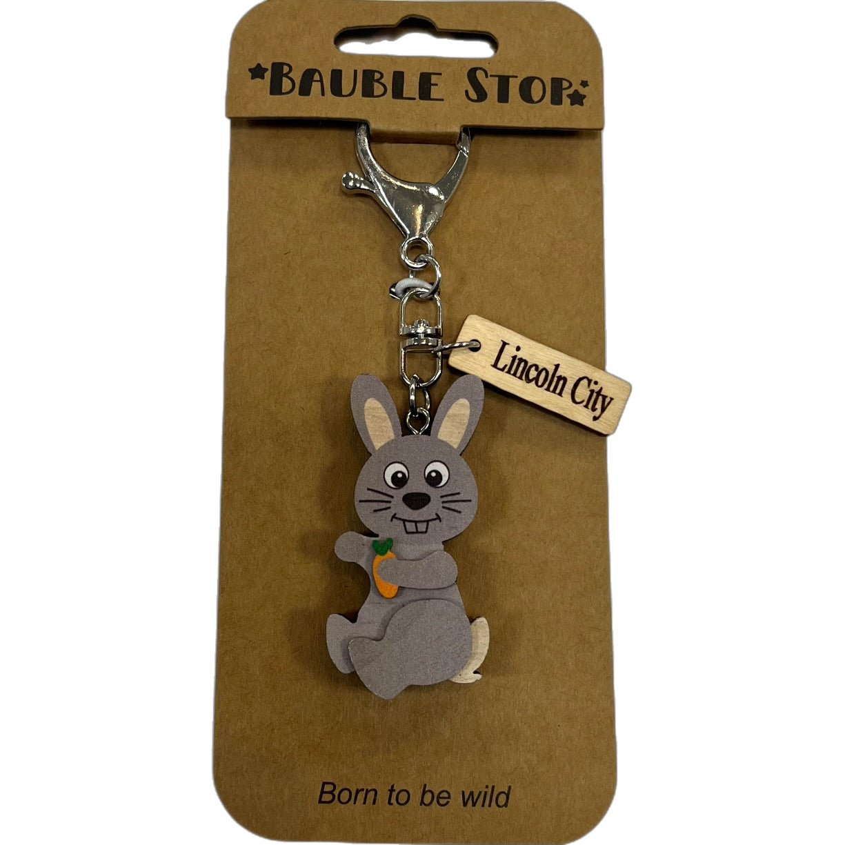 Keychain - Grey Rabbit