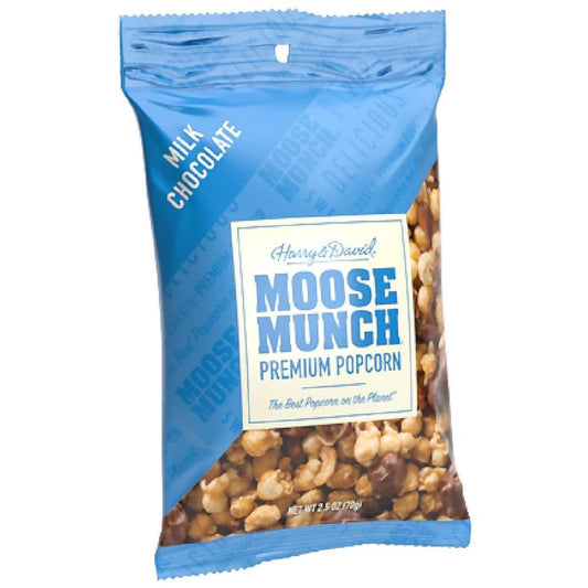 Moose Munch - 2.5 oz Milk Chocolate Popcorn