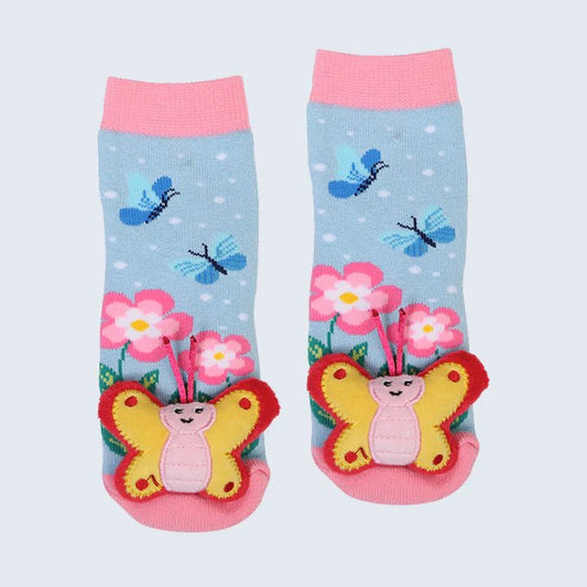 Kids Slipper Socks Butterfly