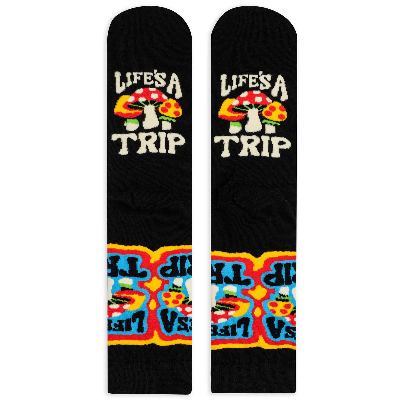Socks - Crew Length 'Life's a Trip' Socks