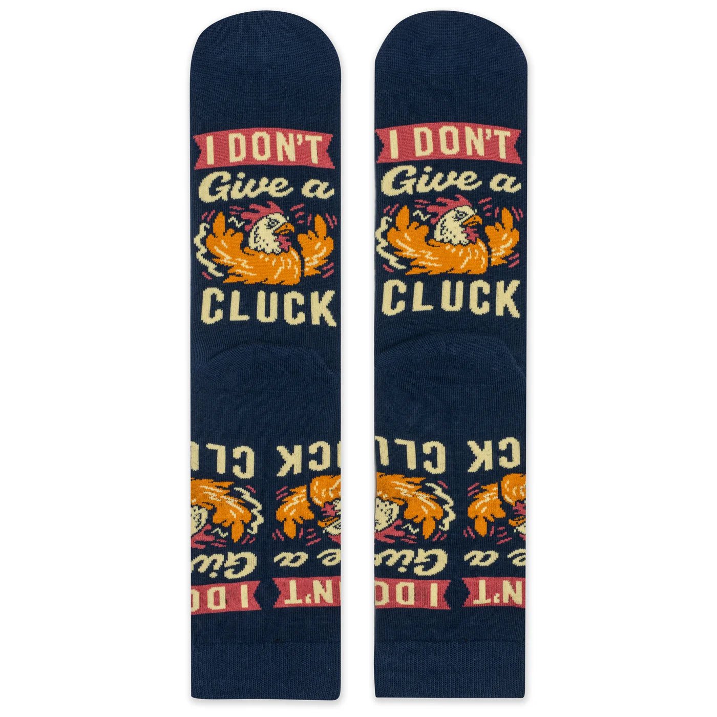 Socks - Crew Length 'I Don't Give a Cluck' Socks