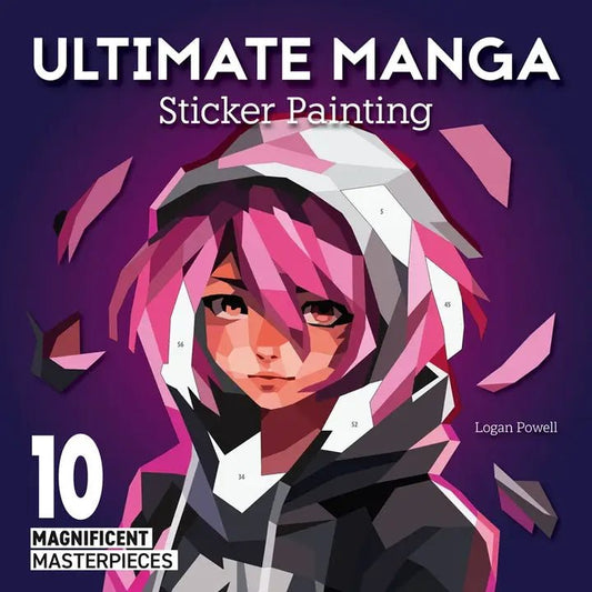 Activity Book - My Sticker Paintings Ultimate Manga