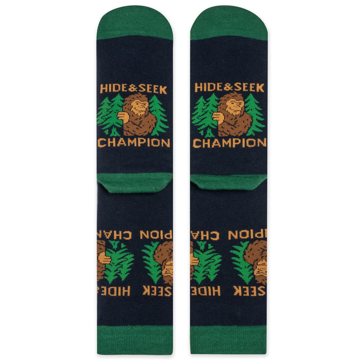 Socks - Crew Length 'Hide and Seek Champion' Socks