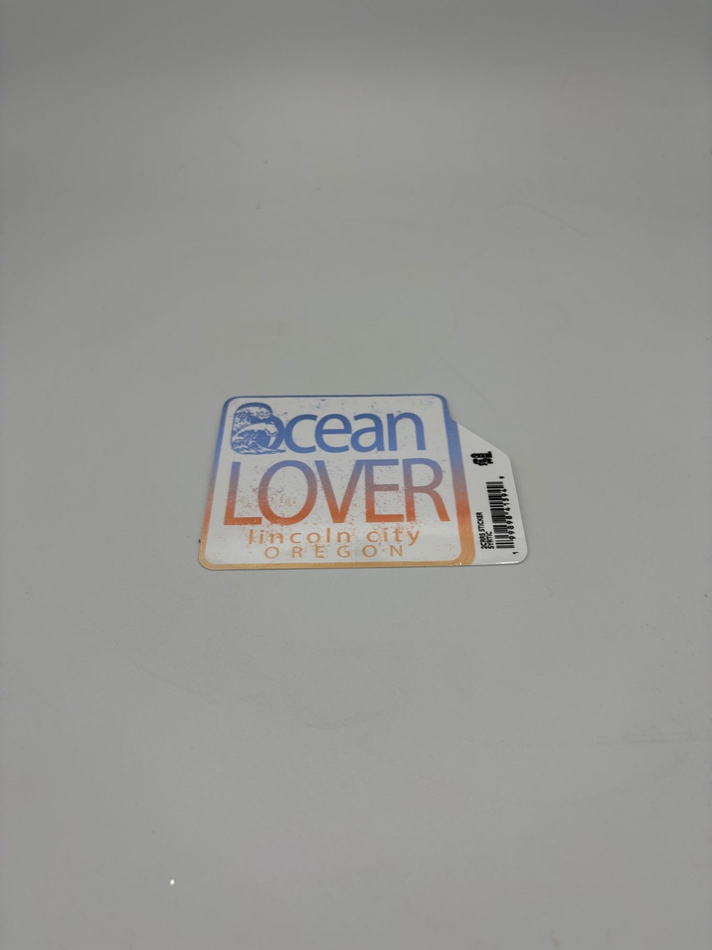 Sticker - Large Ocean lover, Lincoln City, Oregon