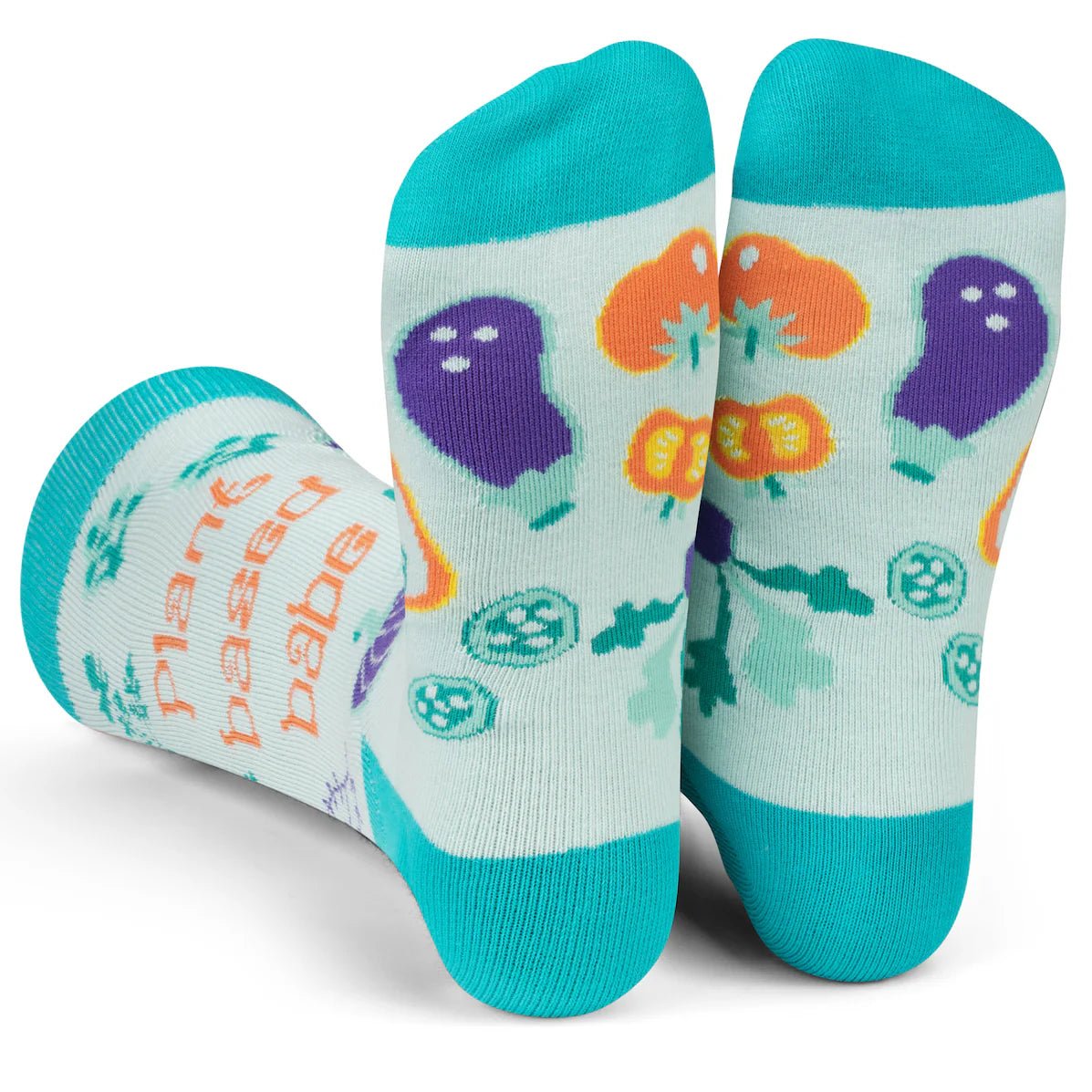 Socks - Crew Length 'Plant Based Babe' Socks