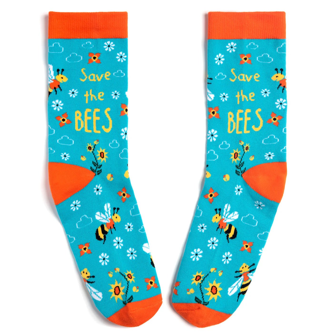 Socks - Crew Length 'Save the Bees' Socks