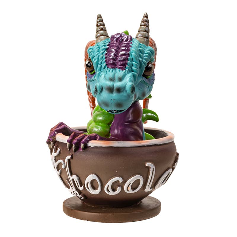 Figurine - Hot Chocolate with Rupert Dragon