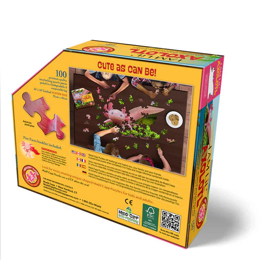 Puzzle - 100 Piece - I am Lil' Axolotl