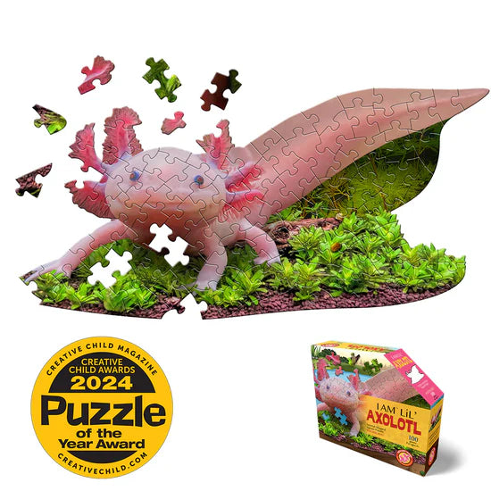 Puzzle - 100 Piece - I am Lil' Axolotl