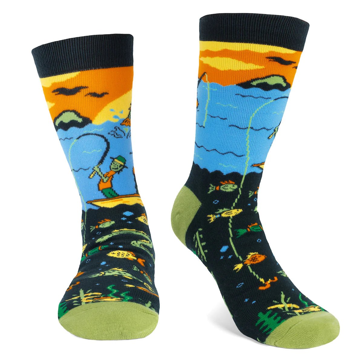 Socks - Crew Length 'Master Baiter' Socks
