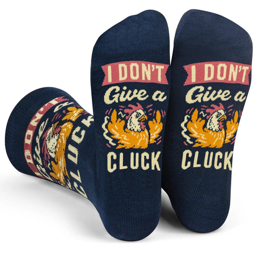 Socks - Crew Length 'I Don't Give a Cluck' Socks