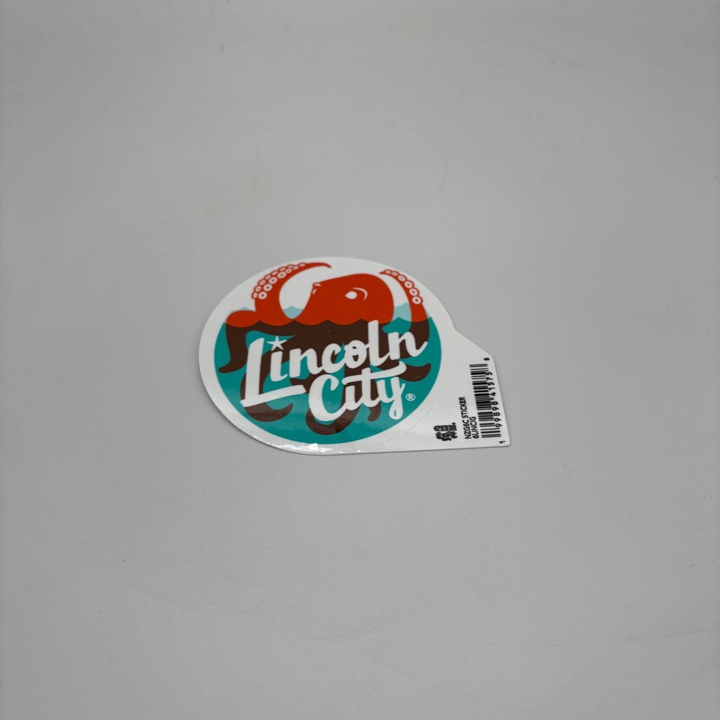 Sticker - Large Lincoln City’s octopus logo