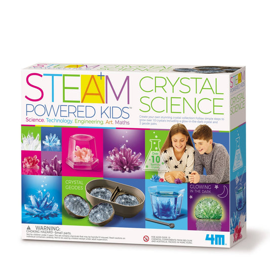4M Deluxe Crystal Growing Combo Steam Science Kit