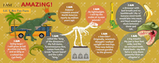Puzzle - 48 Piece - I am Lil' T. Rex