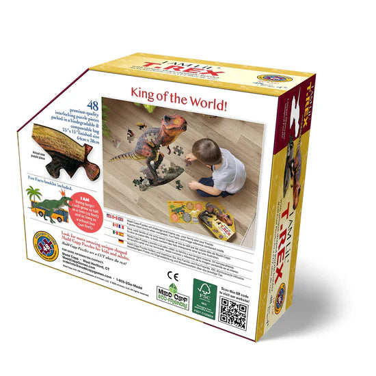 Puzzle - 48 Piece - I am Lil' T. Rex