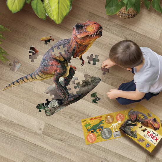 Puzzle - 48 Piece - I am Lil' T. Rex