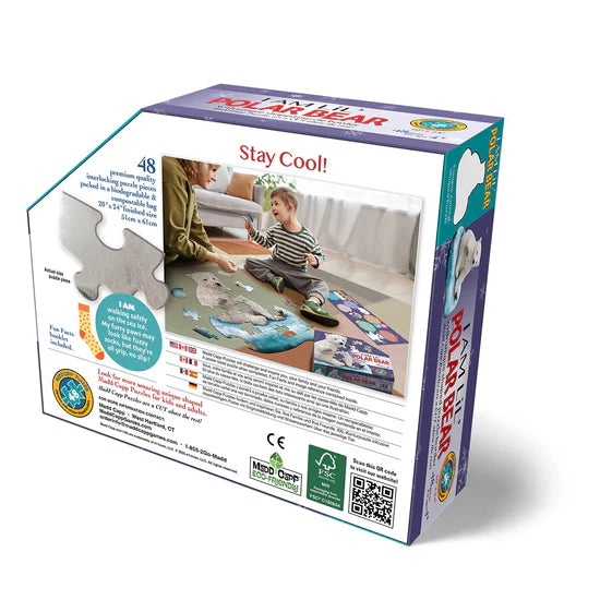 Puzzle - 48 Piece - I am Lil' Polar Bear