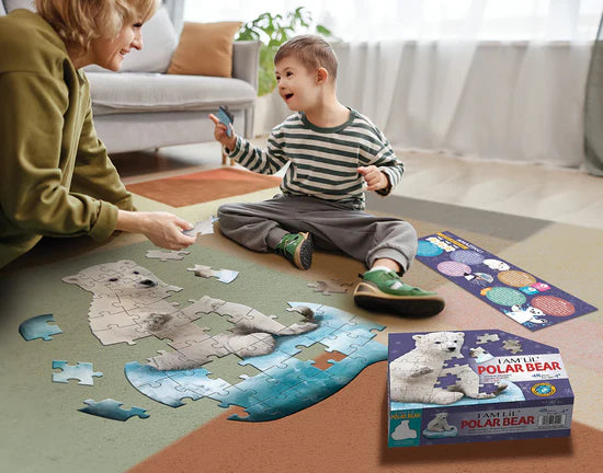 Puzzle - 48 Piece - I am Lil' Polar Bear