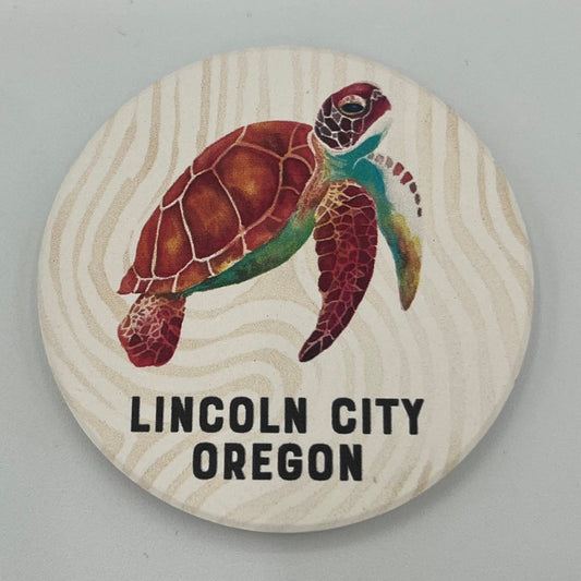 Car Coaster Turtle Lincoln City Oregon