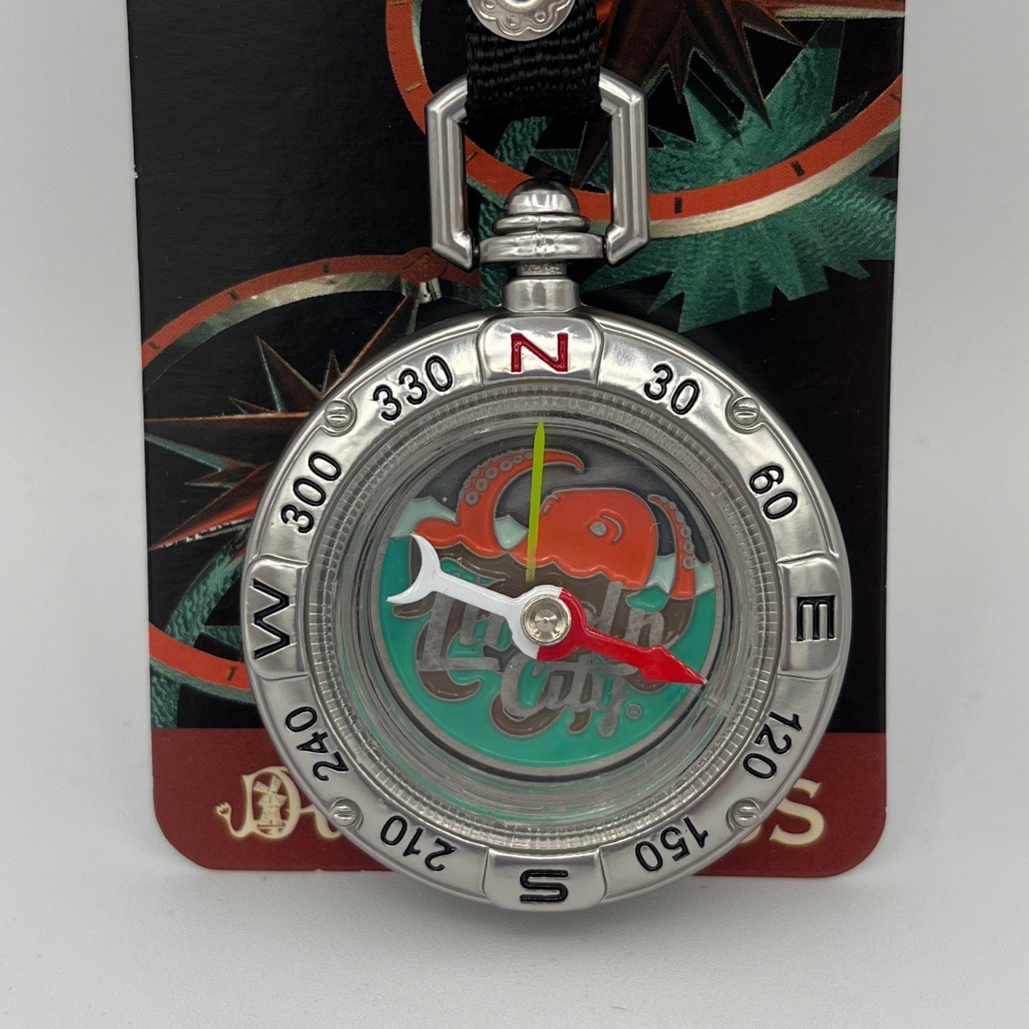 Compass W/Clip Lincoln City Logo