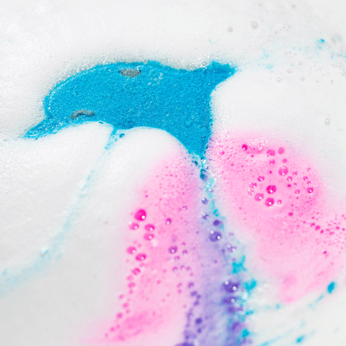 Bath Bomb - Hand Painted Color Burst Dolphin