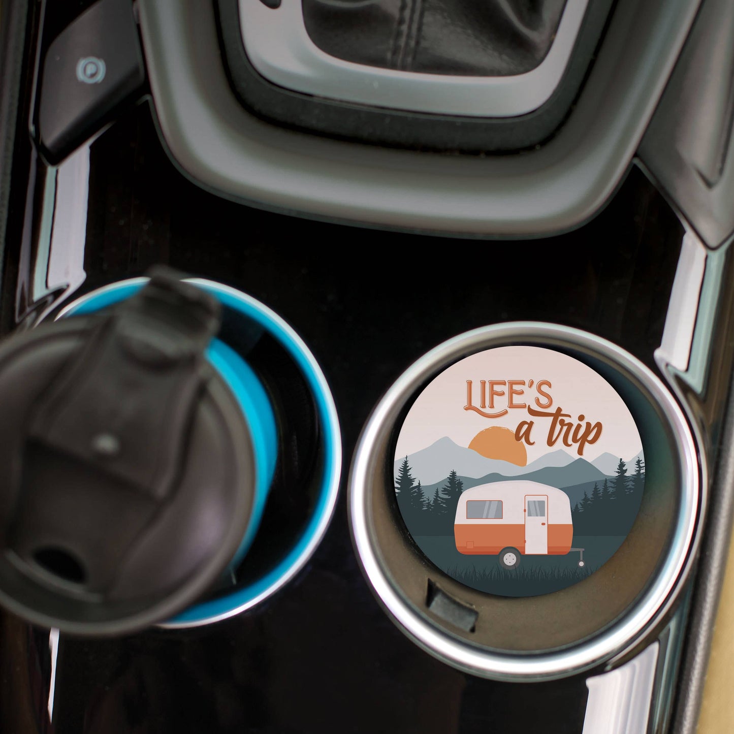 Coaster - Life's A Trip Car Coaster CST0649