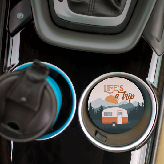 Coaster - Life's A Trip Car Coaster CST0649