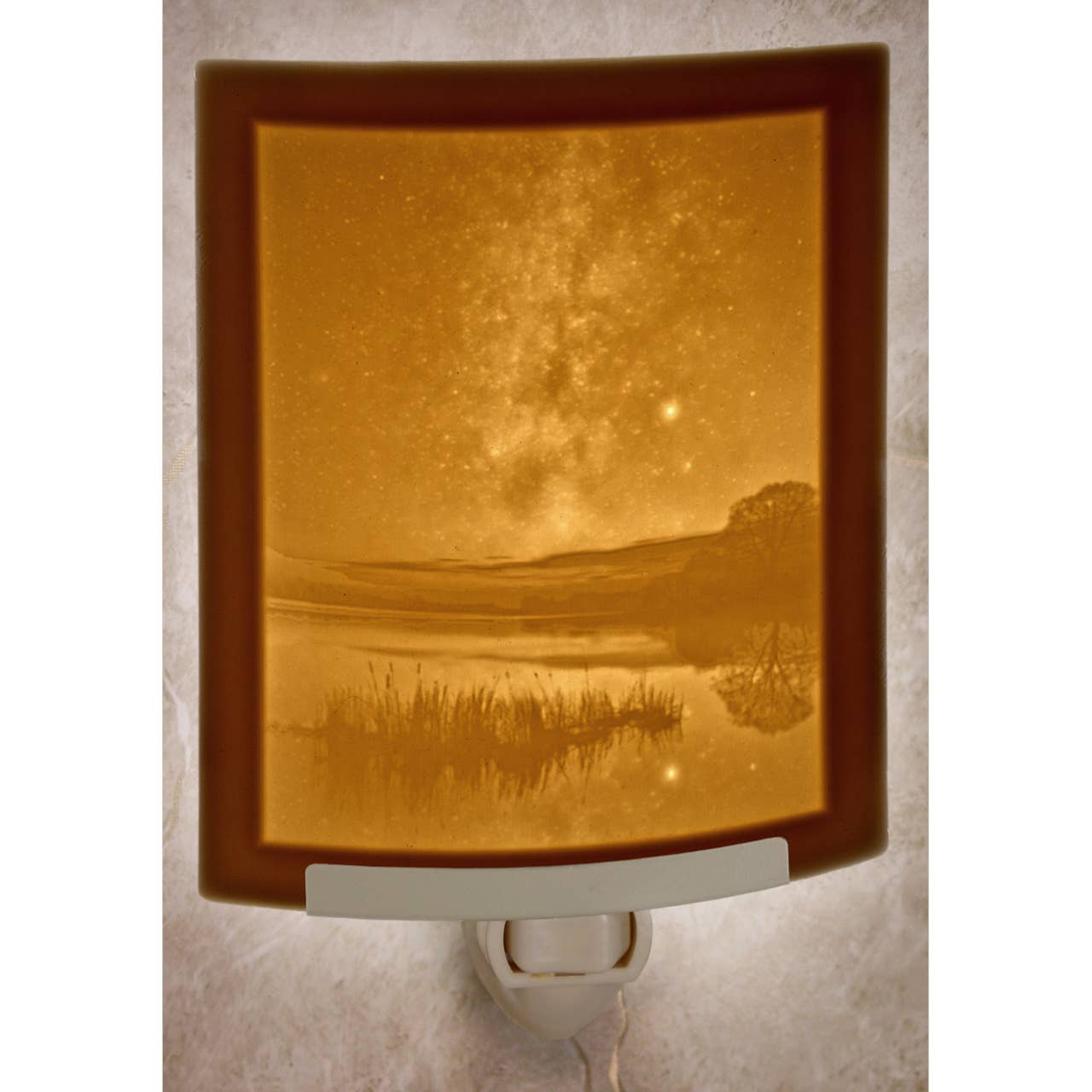 Night Light - Porcelain - Milky Way Curved #10