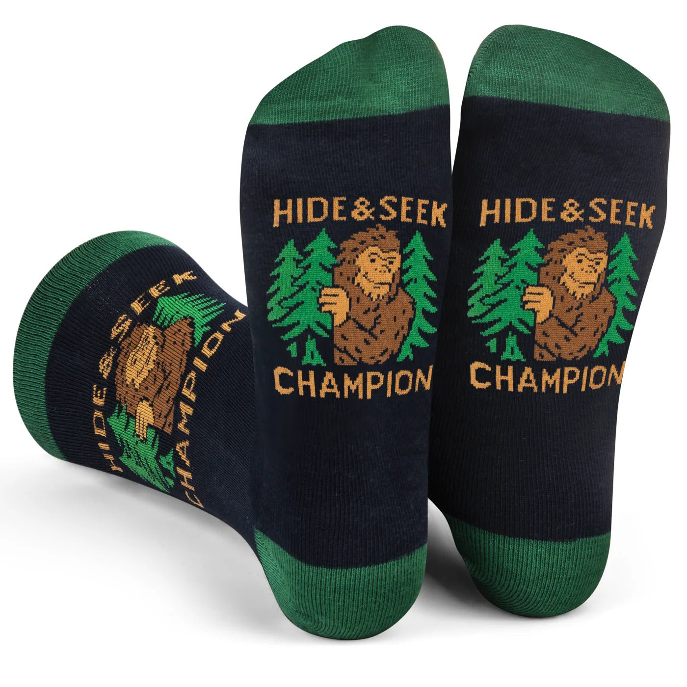 Socks - Crew Length 'Hide and Seek Champion' Socks