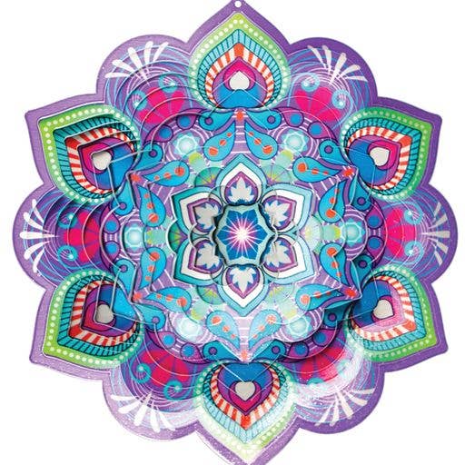 Wind Spinner - Large Lotus Mandala