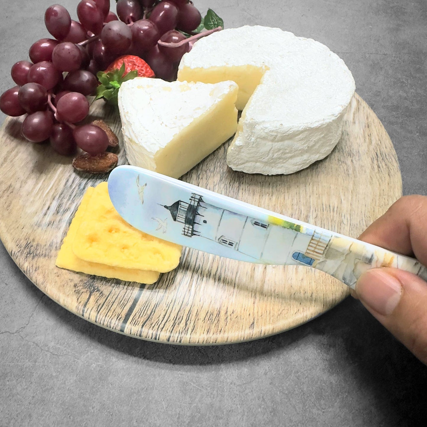 Cheese Spreader - 6-Piece Lighthouse Melamine