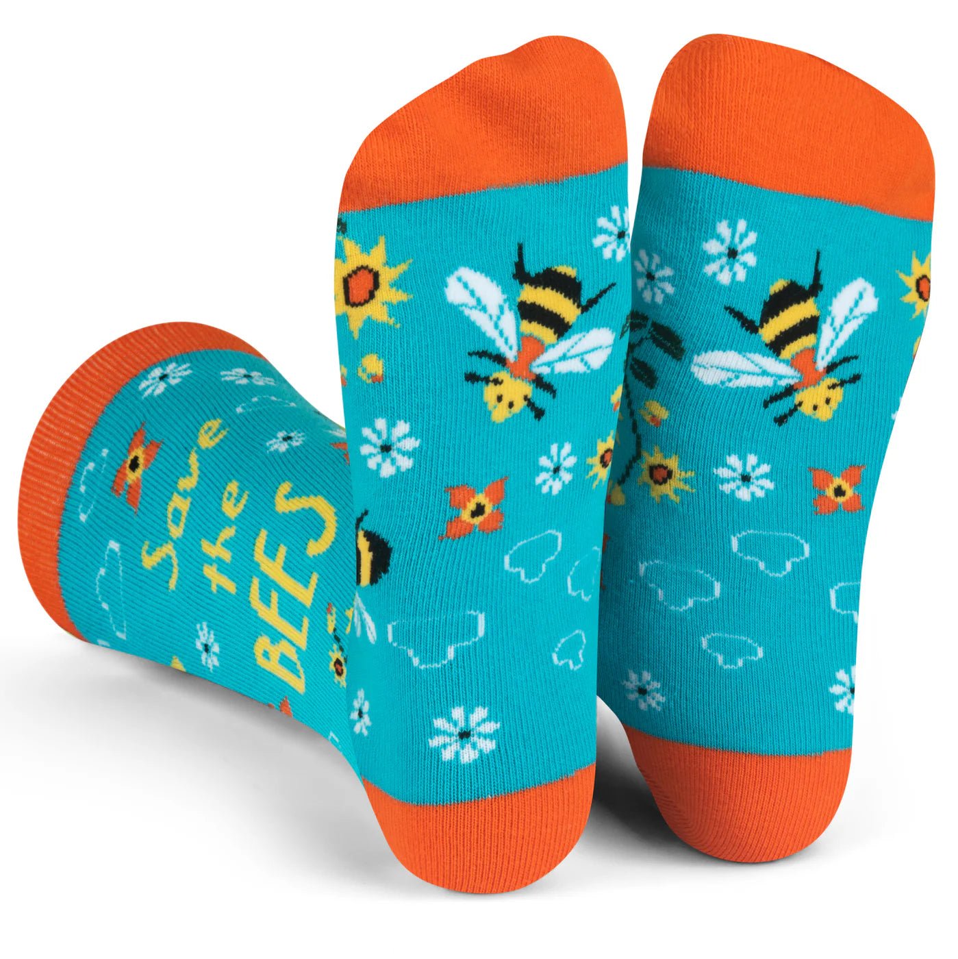 Socks - Crew Length 'Save the Bees' Socks