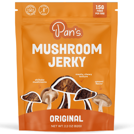 Pan's Mushroom Jerky - 2.2oz Original