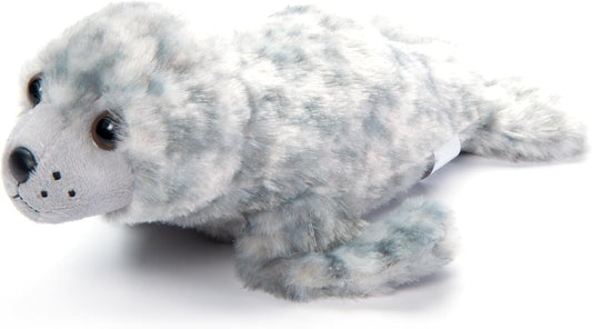 Stuffed Animal - Scoopz Harbor Seal Grey 10"