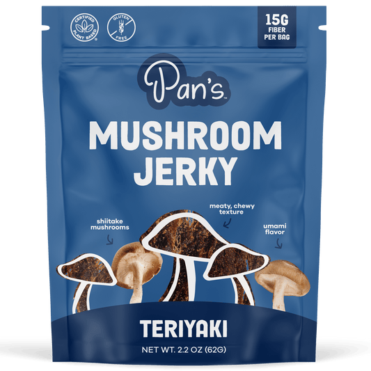 Pan's Mushroom Jerky - 2.2oz Teriyaki