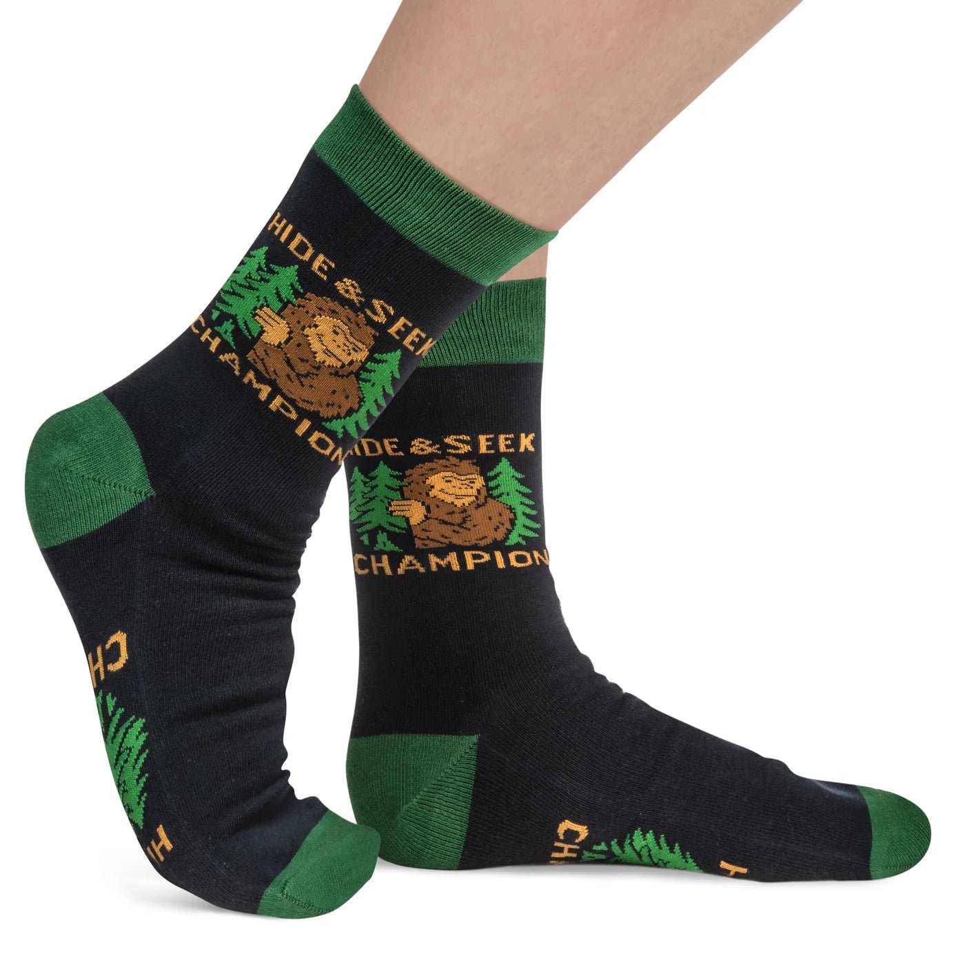 Socks - Crew Length 'Hide and Seek Champion' Socks