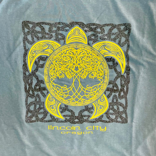 Unisex T-shirt Celtic Sea Turtle Sea Breeze