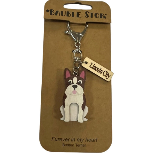 Keychain - Boston Terrier