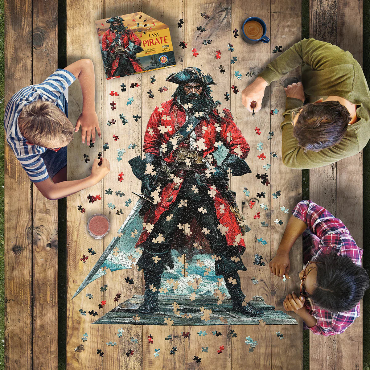 Puzzle - Piece 1000 - I am Pirate