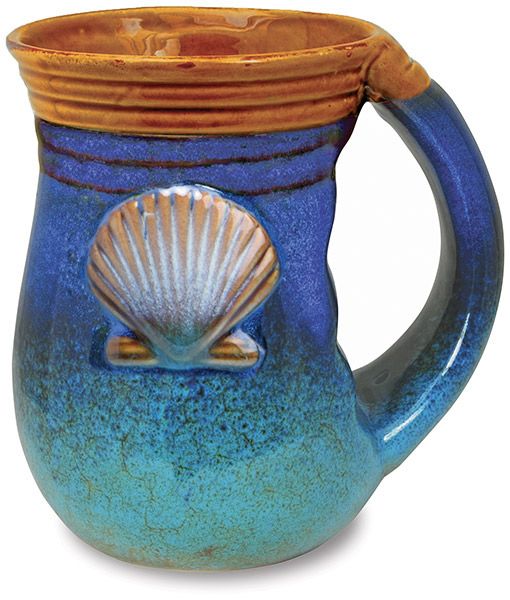 Mug - Handwarmer Beach House Shell
