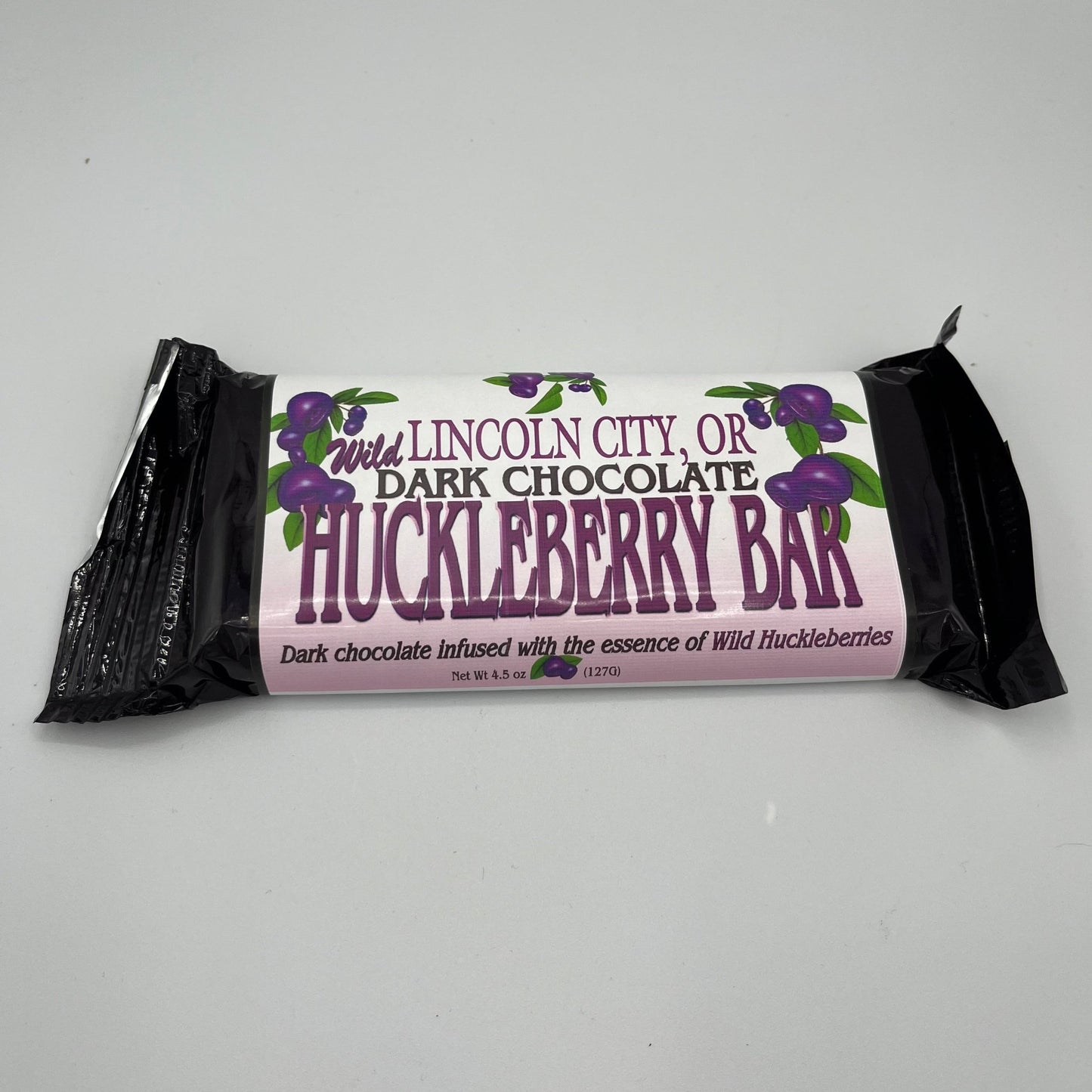 Food - Huckleberry Dark Chocolate Bar