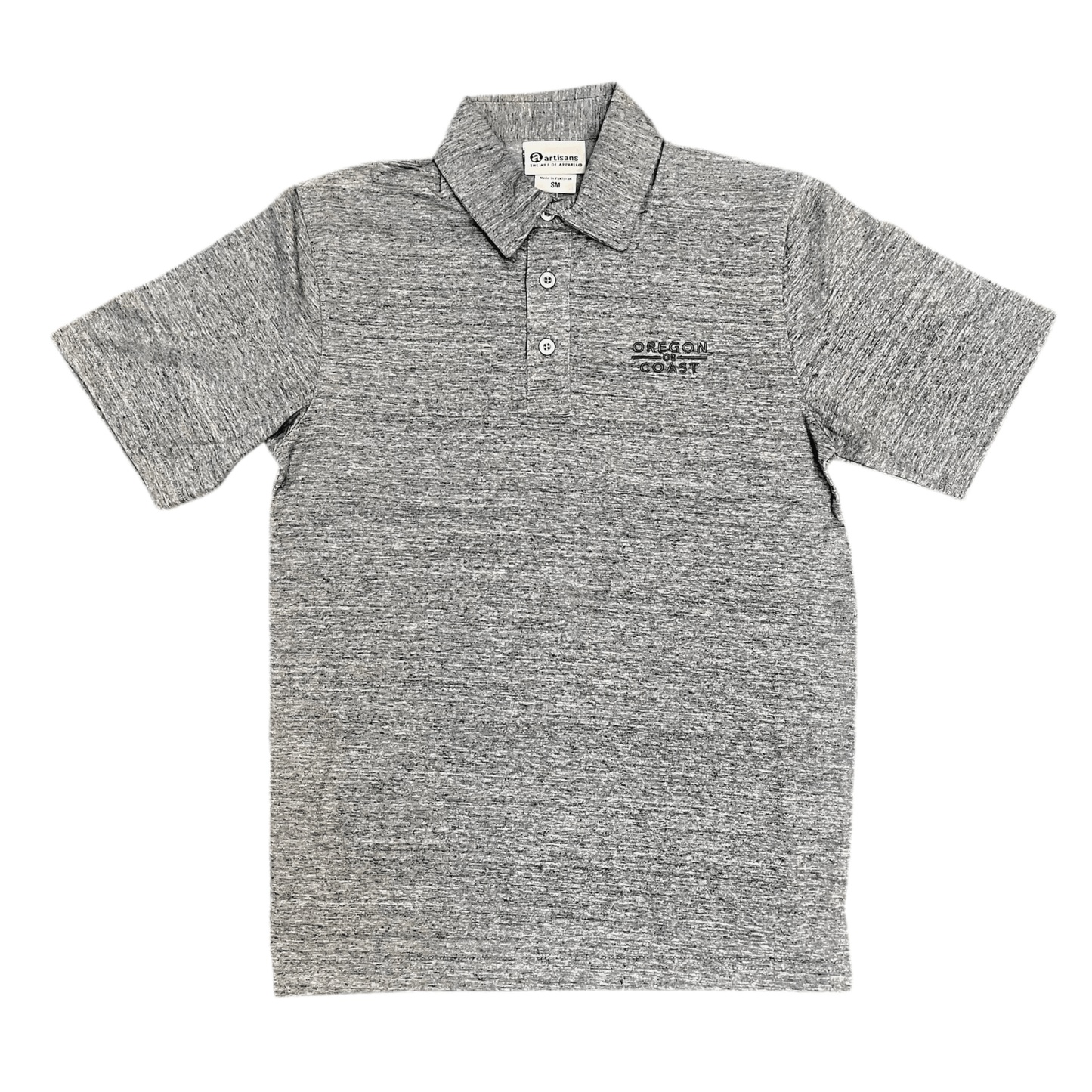 Polo Shirt - Black/Denim