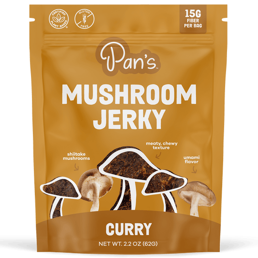 Pan's Mushroom Jerky - 2.2oz Curry