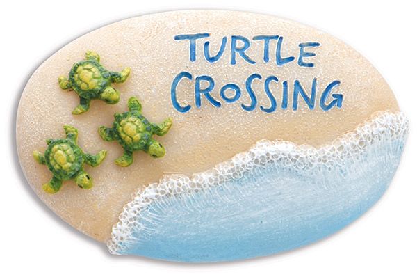 Magnet - Resin Magnet - Turtle Crossing