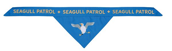 Bandana - Pet Bandana - Seagull Patrol L/XL