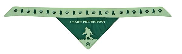 Bandana - Pet Bandana - I Bark For Bigfoot L/XL